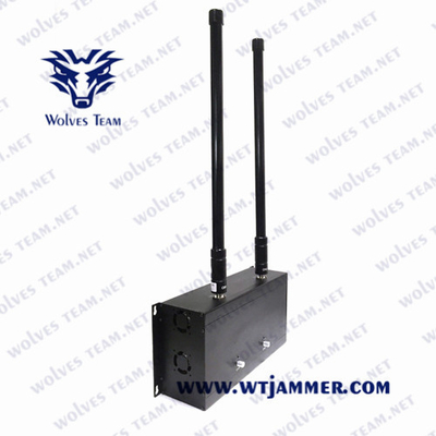 Cerco do metal do jammer 30m 2.4g 5.8g de Wifi das antenas direcionais de Omni