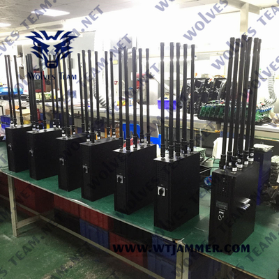 Telefone celular de pouco peso G/M 3G 4G 5G CDMA TDMA do jammer do sinal da trouxa
