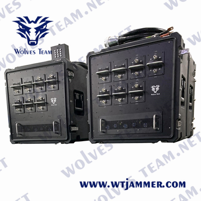 controle do interruptor do jammer 24V CDMA do sinal da bomba de 500W G/M manualmente para o EOD