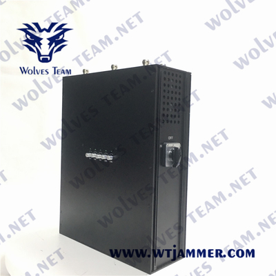 DCS militar 3G 4G 5G 5dBi da G/M PCS do jammer do sinal da trouxa 220W