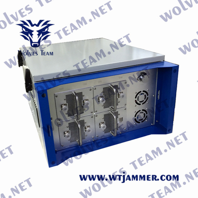 DCS Omnidirectional G/M 3G 4G 5G do jammer do telefone celular de 500m 300 watts