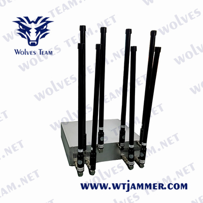 DCS 3G 4G 5G 240VAC 100m Lojack do jammer do telefone celular de CDMA G/M