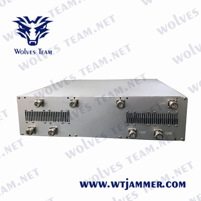 DCS 3G 4G 5G 240VAC 100m Lojack do jammer do telefone celular de CDMA G/M