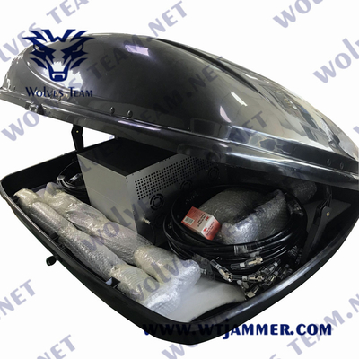 O jammer DDS Lojack G/M WIFI GPS 500 do sinal do veículo de 500 watts mede
