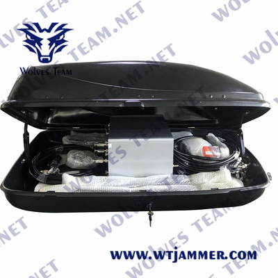 O jammer DDS Lojack G/M WIFI GPS 500 do sinal do veículo de 500 watts mede