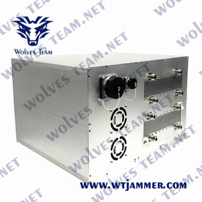 O jammer DDS Lojack G/M WIFI GPS 500 do sinal do veículo de 500 watts mede