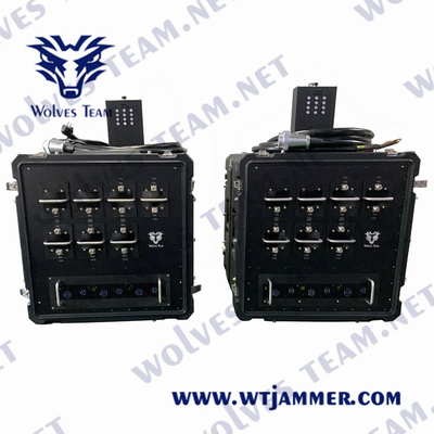 Frequência ultraelevada 500W DC27V do VHF de WiFi WLAN WiMax GPS do jammer do sinal da G/M LTE Bluetooth