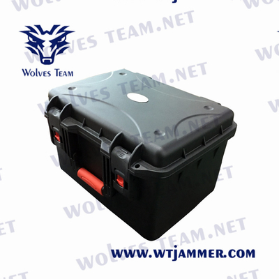 Bateria sobressalente portátil CDMA do jammer 500W 3G 4G 5G do telefone celular da G/M