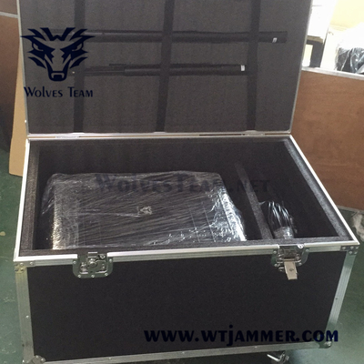 Bateria sobressalente portátil CDMA do jammer 500W 3G 4G 5G do telefone celular da G/M