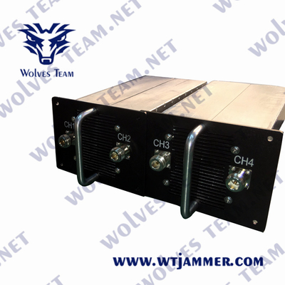 liga de alumínio Lojack RF do jammer sem fio do sinal 700-6000MHz