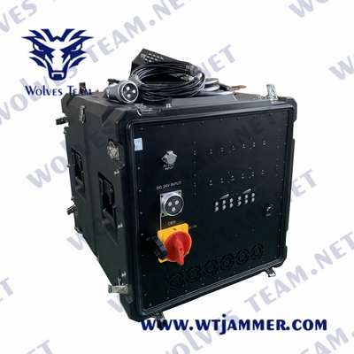 jammer militar do sinal do telefone celular do jammer DDS 6000MHz da bomba do veículo 1200W