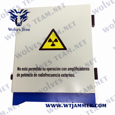 frequência ultraelevada militar do VHF do jammer 2g 3g 4g Wifi do sinal 600w para personalizar a frequência