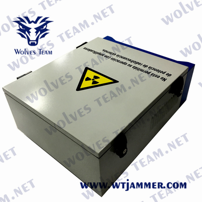 frequência ultraelevada militar do VHF do jammer 2g 3g 4g Wifi do sinal 600w para personalizar a frequência