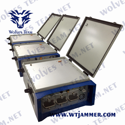 Jammer do sinal do Uav dos Gps Wifi 2.4g Wifi 5.8g anti 5000-10000 medidores