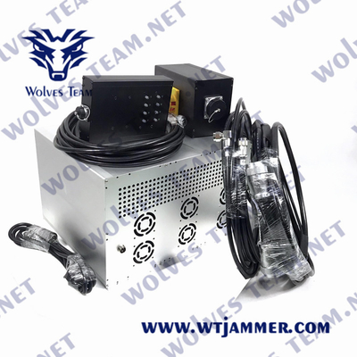 Jammer militar do sinal do veículo de 600 watts do jammer da G/M PCS 3G 4G 5G do poder superior