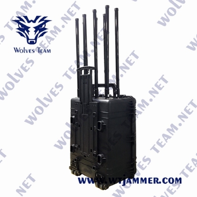 PCes impermeáveis 3g 4g 5g do jammer do sinal da G/M do poder superior de Adjustble toda