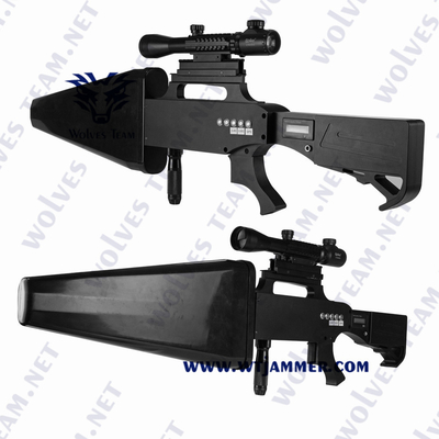 Anti jammer Handheld portátil WIFI GPS VSWR do zangão do UAV sobre a tensão sobre a proteção atual