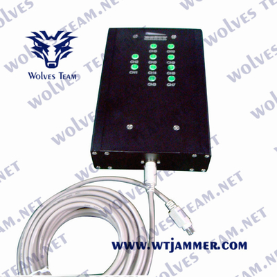 Proteger varia jammer impermeável poderoso do telefone celular de 500m que obstrui o jammer de GSM850/900MHz 5G
