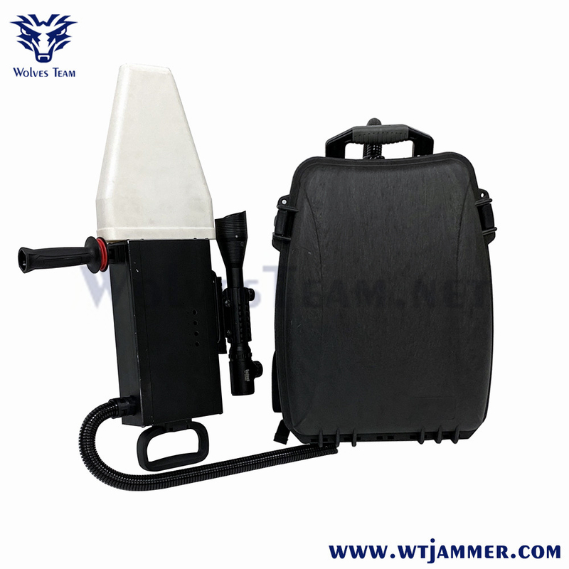 Tipo Handheld da arma da trouxa do anti jammer do zangão de WIFI2.4G WIFI5.8G GPS