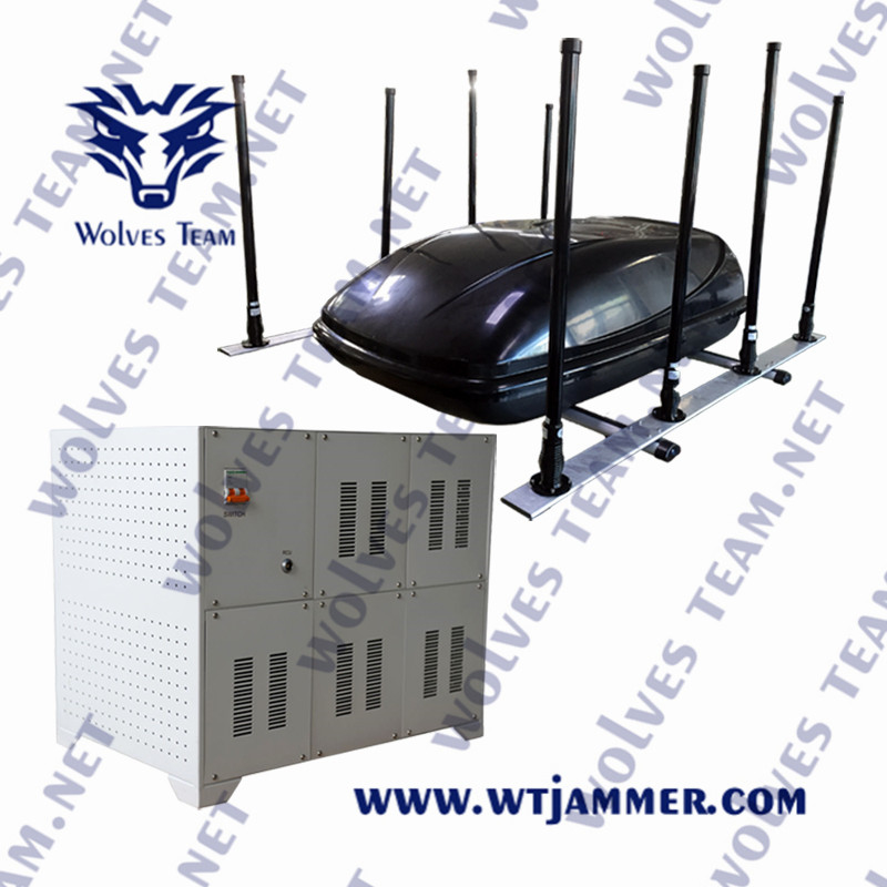 Jammer interurbano do sinal do telefone celular da proteção WiFi2.4G G/M PCS 3G 4G 5G do VIP