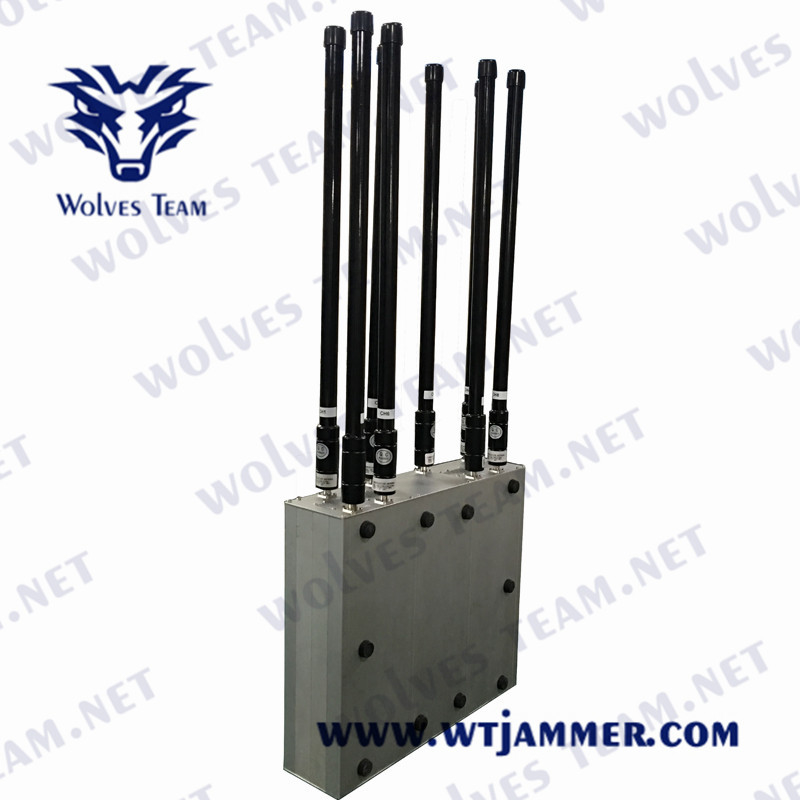 80 W interferentes de sinal de telemóvel GSM Lte 4g 5g GPS Wifi Lojack Wifi