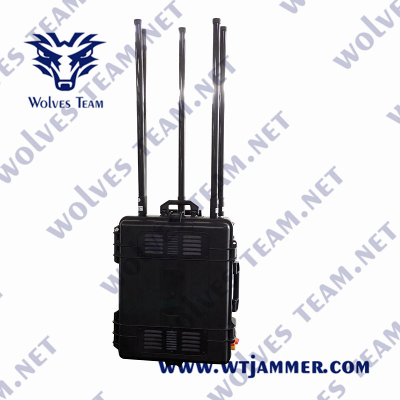Portátil Outdoor startlink GPS Jammer GPSL1-L5 Jammer de sinal Glonass L1/L2 GPS Jammer de sinal alcance 5000 metros