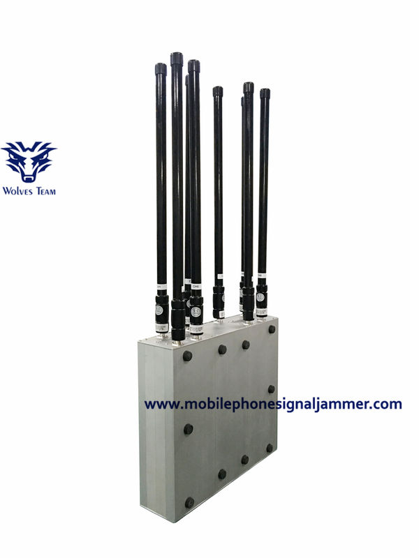 Jammer completo do sinal do telefone celular da frequência do mundo primeiro que obstrui o jammer do sinal da DCS PCS 3G 4G 5G de CDMA G/M