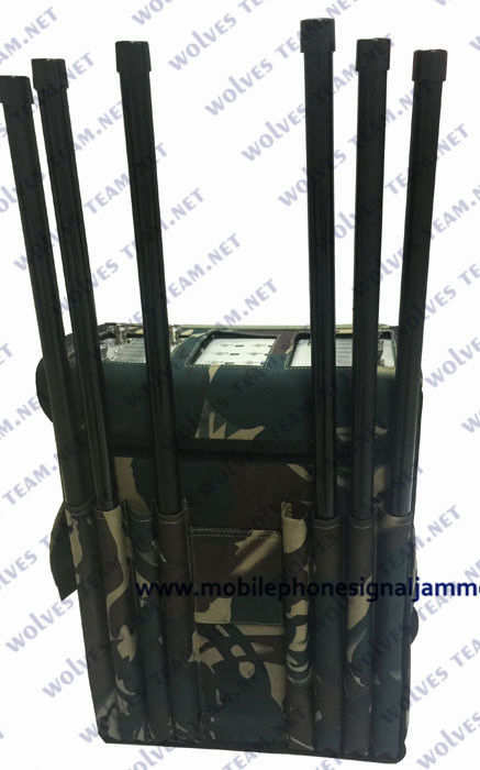 Tudo em um dispositivo do jammer do sinal 5G Sigmal do móbil que obstrui o sinal de GPS WiFi RF com tipo da trouxa