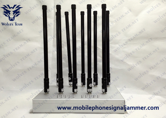 8 jammer estável do desempenho 3G 4GLTE 4GWimax GPS do dispositivo de obstrução do telefone celular das faixas