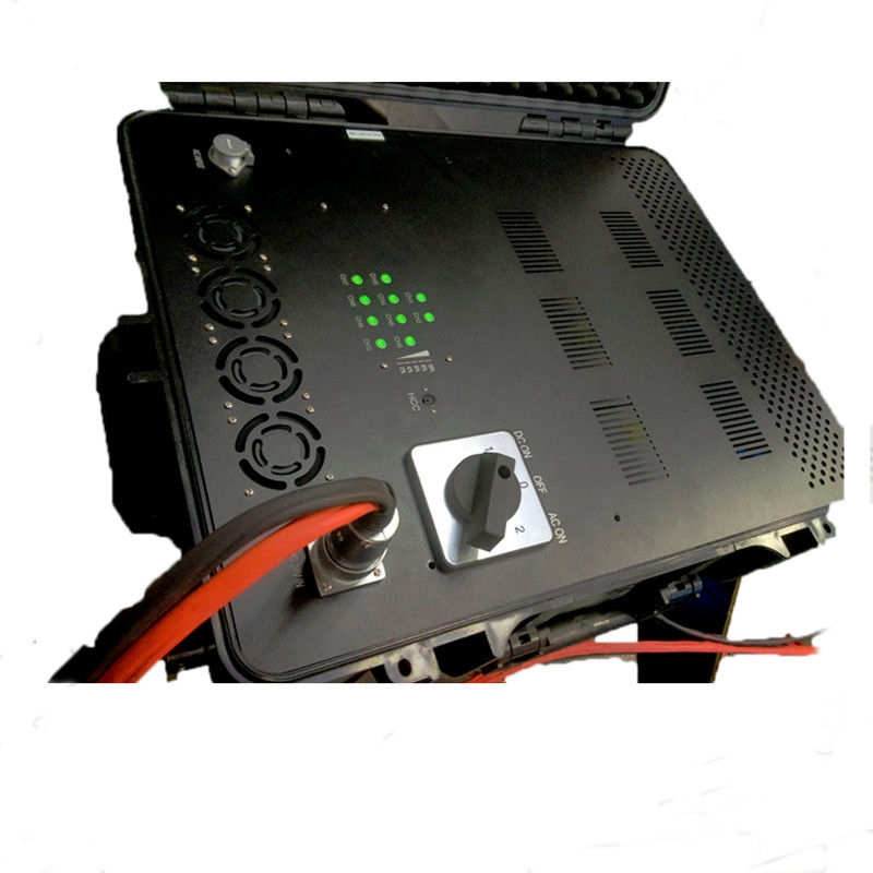 Jammer exterior impermeável durável do sinal do telefone celular do jammer 4G WIFI GPS da prisão do poder superior