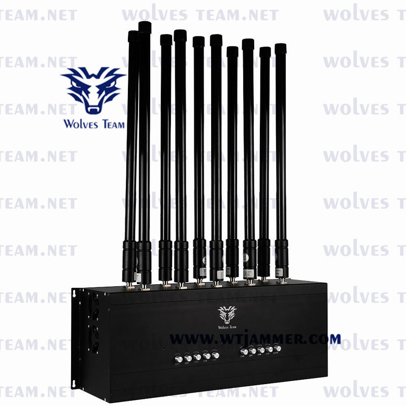 16 o jammer interno Lojack do telefone celular das faixas 3G 4G 5G de controle remoto todo o telefone une o jammer do sinal