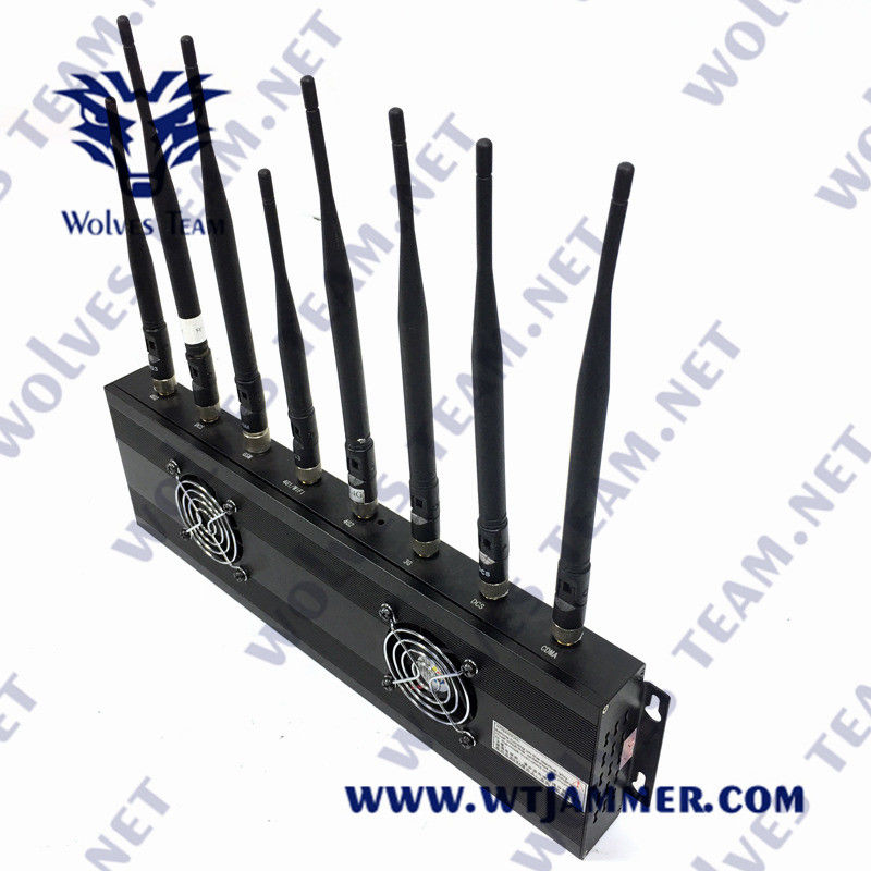 jammer da frequência ultraelevada do VHF do construtor AC100V 35W GPS do telefone celular de 3G 4G 5G G/M Lojack