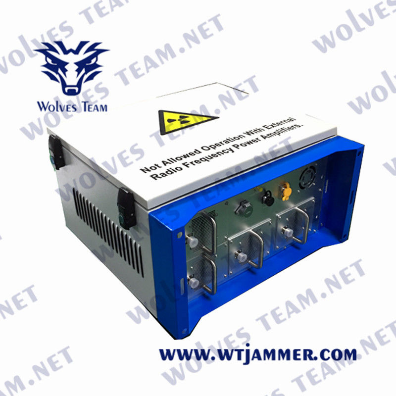 PLL sintetizou o jammer do sinal da rede do zangão do construtor 5.8G do sinal da prisão 180W