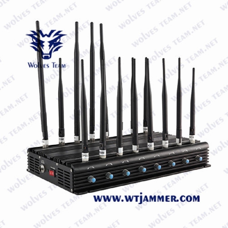 controlo a distância do jammer AC100-240V 35W do telefone celular de 3G 4G 5G G/M Lojack