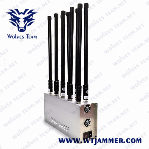 frequência ultraelevada celular 5G do VHF de GPS Lojack 3G 4G 5G do jammer do sinal 3200-3600MHz