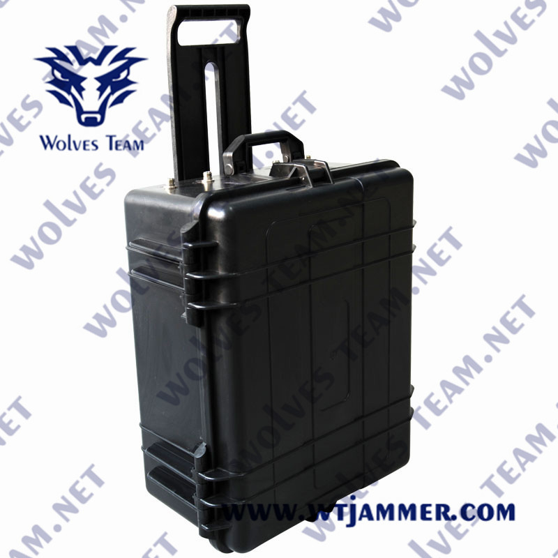 Jammer 3G 4G GPS WiFi do sinal da bomba da DCS 300m do PCS 8 canais CDMA G/M