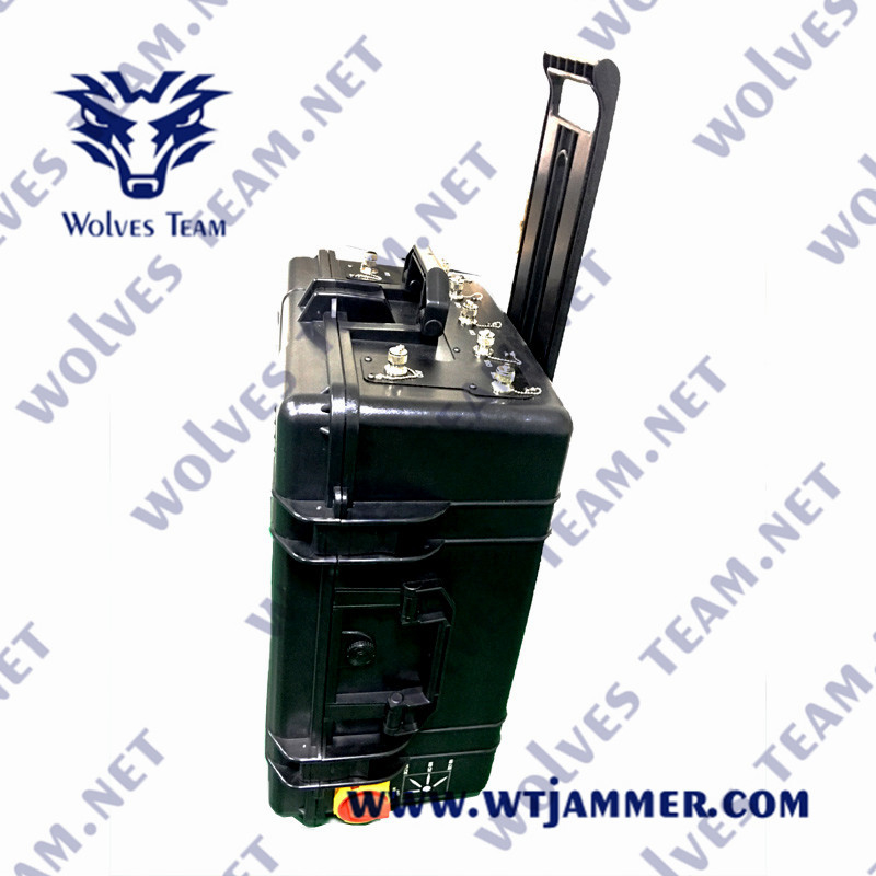 jammer 520MHz G/M 3G 4G 5G do telefone celular de 500W Manpack para o ataque de IED