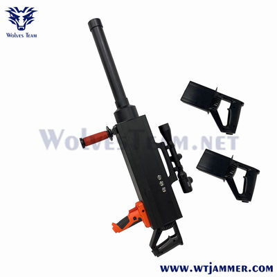 GPS WIFI5.8G Drone Jammer de sinal 5000 metros Mochila de segurança militar