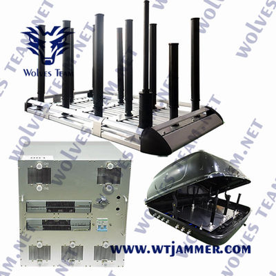 Todos os interruptores de controle remoto do jammer do sinal do jammer 20-3000MHz do veículo da frequência do sinal
