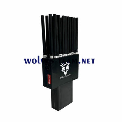 Construtor Handheld RF 315MHz 433MHz 868MHz do jammer de GPS de 22 faixas