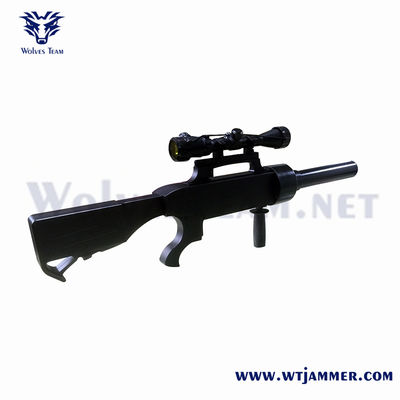 VIP Proteção Drone Jammer com bateria recarregável e 800-1200m Jamming Range