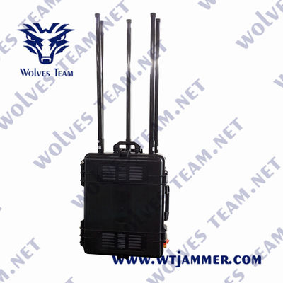 Bloqueador de Sinal de Alta Potência 915W 20-6000Mhz Portátil VHF UHF WIFI GPS 5G