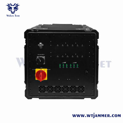 550×500×400mm IED Bomb Jammer Faixa de frequência 20-6000MHz Fornecendo proteção abrangente contra ameaças explosivas