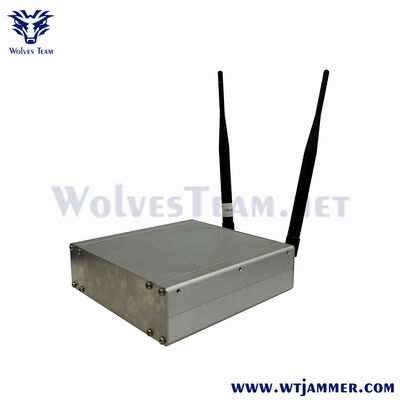 Desktop interno 30W WiFi2.4G Bluetooth Wifi5.8G Jammer de sinal 70 metros alcance