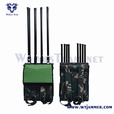 Interruptor de sinal de mochila leve para todos os telefones celulares Interruptor de sinal GSM 3G 4G 5G Bandas de sinal de telefone celular para celular
