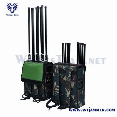 Bloqueador de Sinal para Todos os Celulares Bloqueador de Sinal Militar Mochila Bloqueador Projetado para Interferência de Sinal de Celular GSM 3G 4G 5G