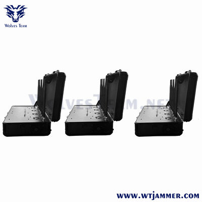 Interruptor de sinal de alta potência de gama de frequência 5G 28 kg de peso Ferramenta de interrupção de sinal de produto para gerenciamento de rede sem fio