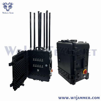 Suitcase Type Waterproof Signal Blocker for 2G 3G 4G 5G WiFi GPS Drone