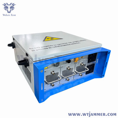 6 canais externos 500W impermeável Full Band Jammer GSM 5G