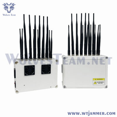 20 canais 800W Super Full Band Desktop Jammer de sinal